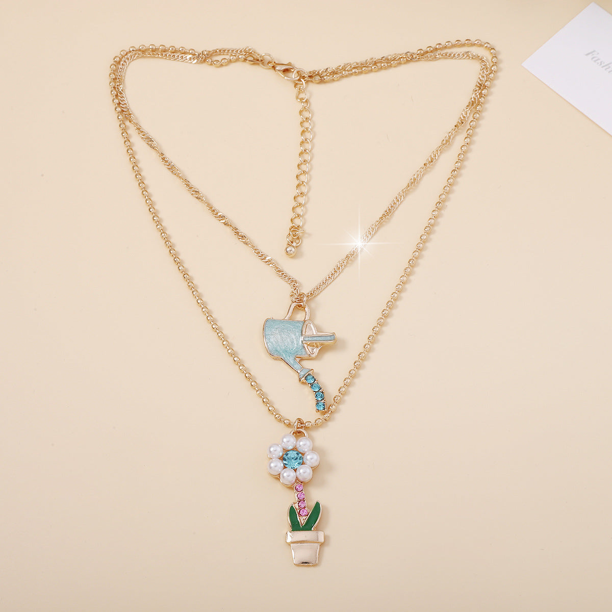 Vintage Handmade Pearl Necklace