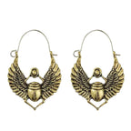 Delicate Artisan Gold Earring