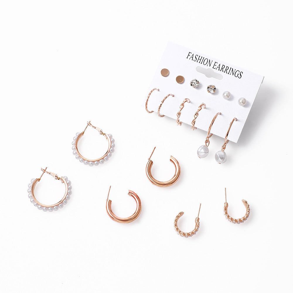 Beautiful Pearl Set with Unique Style