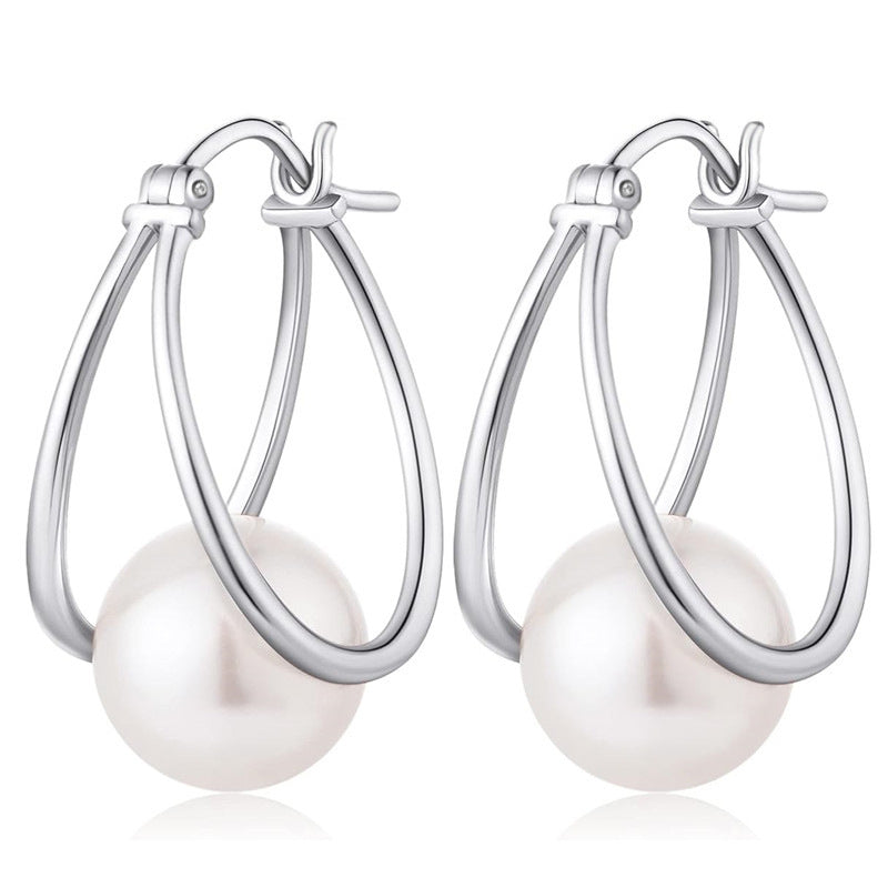Classic Pearl Earring with Timeless Appeal