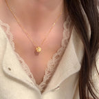 Beautiful Gold Necklace with Unique Style