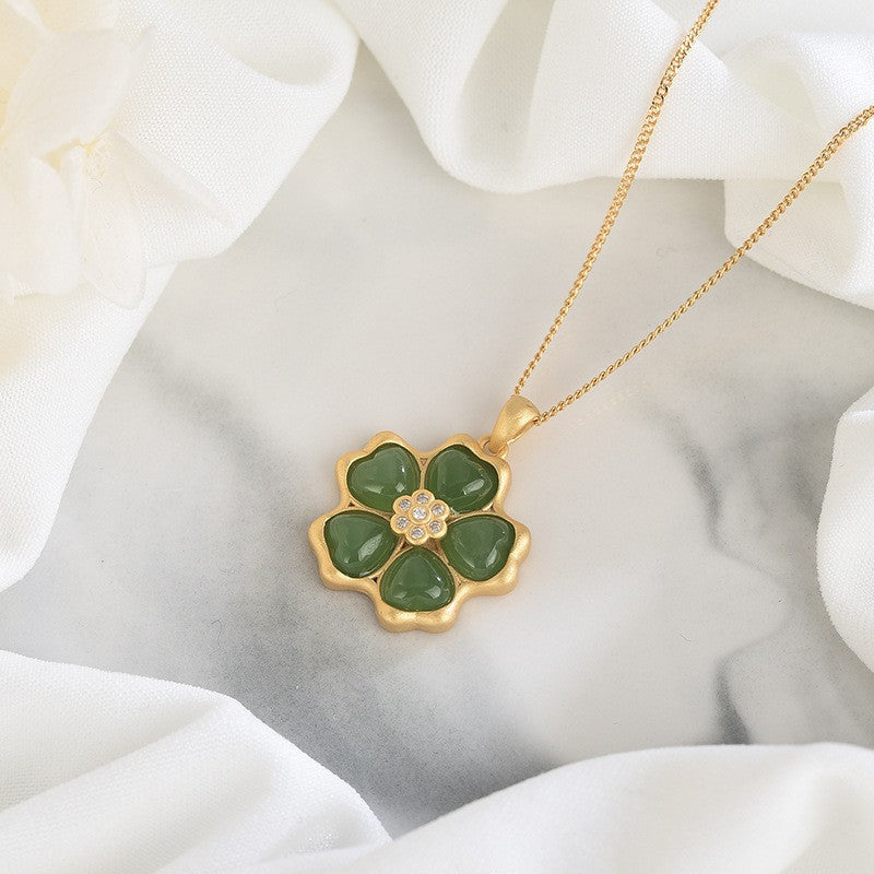 Vintage Handmade Gold Necklace