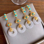 Vintage Handmade Silver Earring