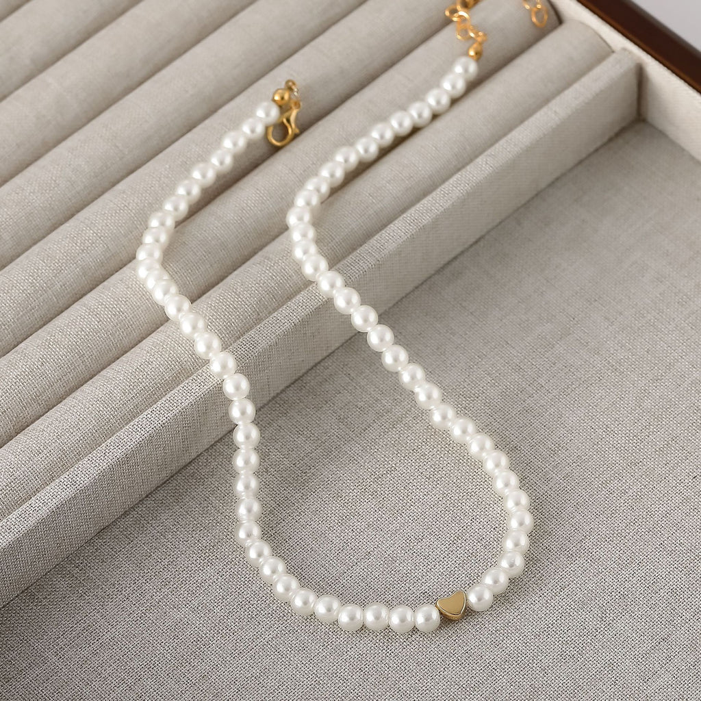 Vintage Handmade Pearl Necklace