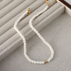 Vintage Handmade Pearl Necklace