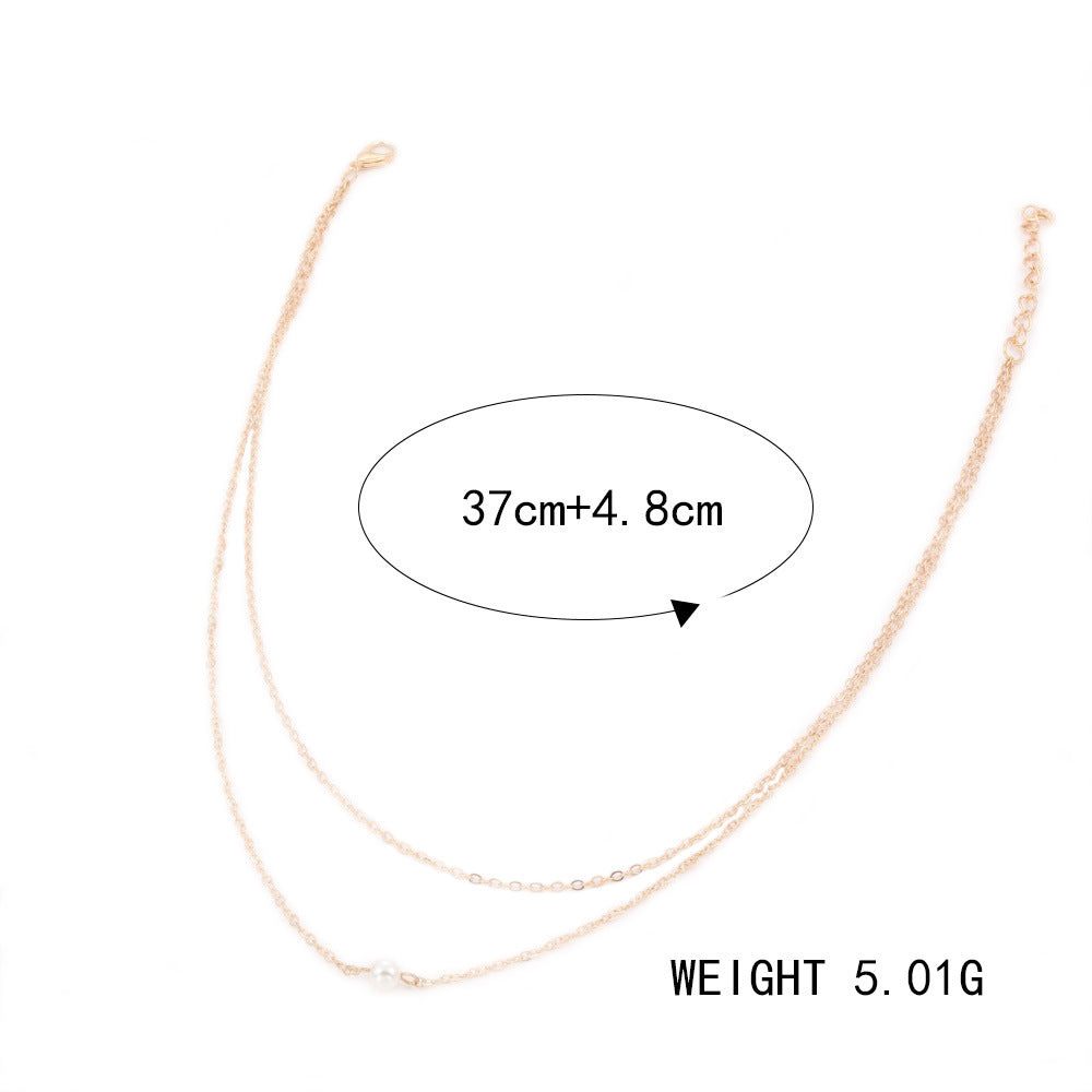 Vintage Handmade Gold Necklace