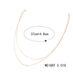 Vintage Handmade Gold Necklace