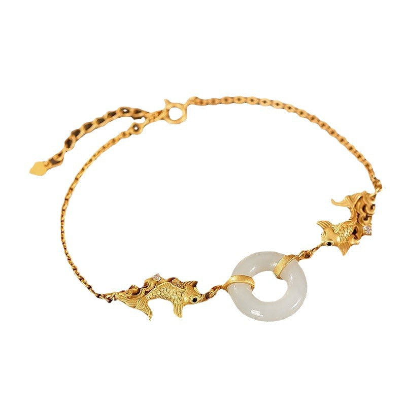 Vintage Handmade Gold Bracelet