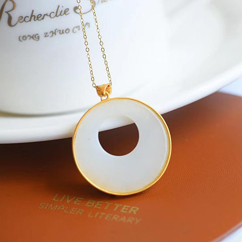 Vintage Handmade Gold Necklace