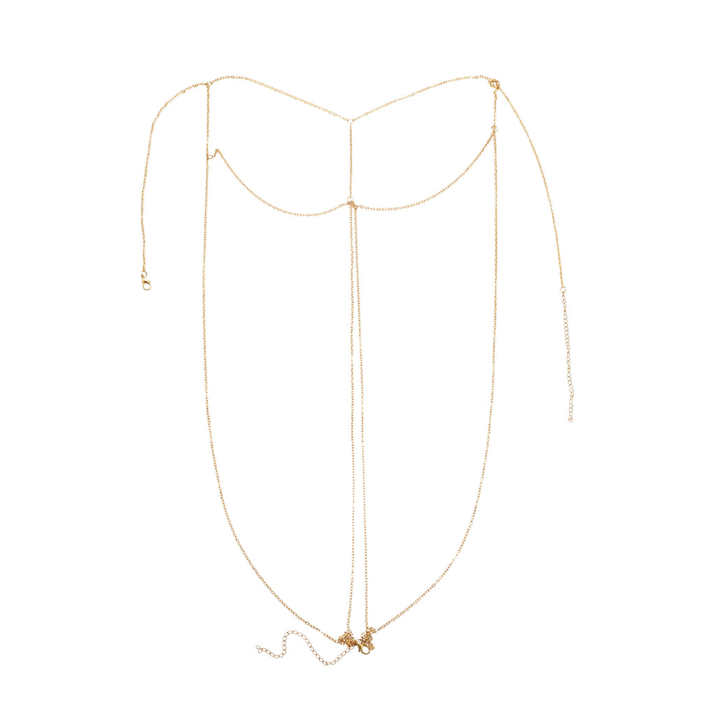 Vintage Handmade Gold Chain