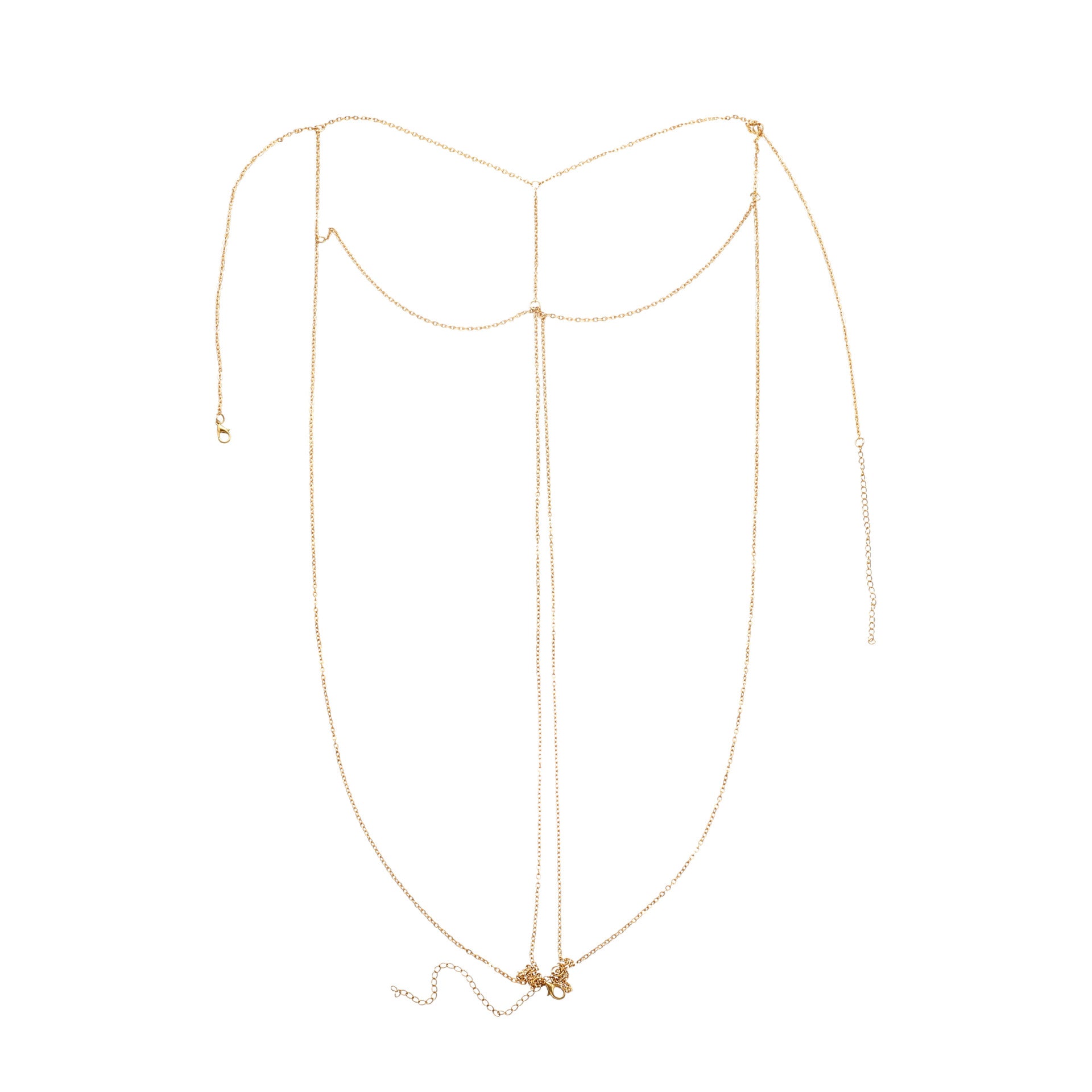 Vintage Handmade Gold Chain