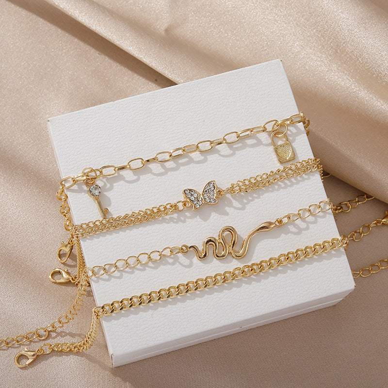 Vintage Handmade Gold Set