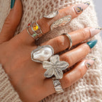 Beautiful Pearl Set with Unique Style