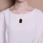 Vintage Handmade Gold Necklace