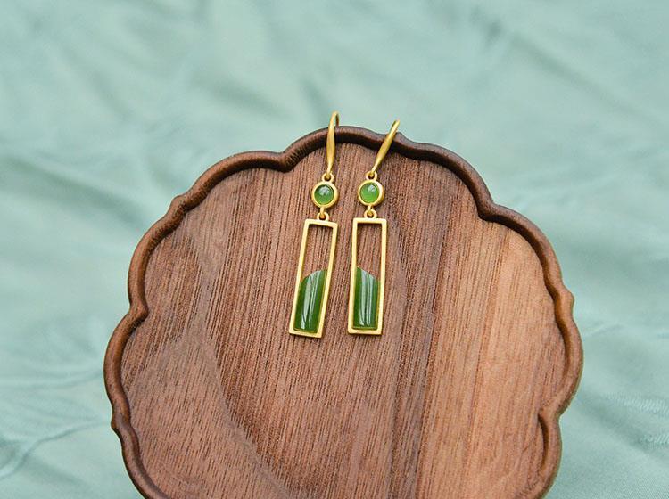 Vintage Handmade Silver Earring