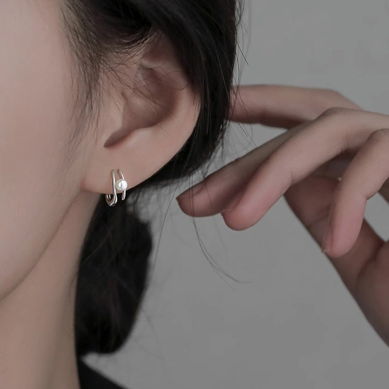 Vintage Handmade Pearl Earring