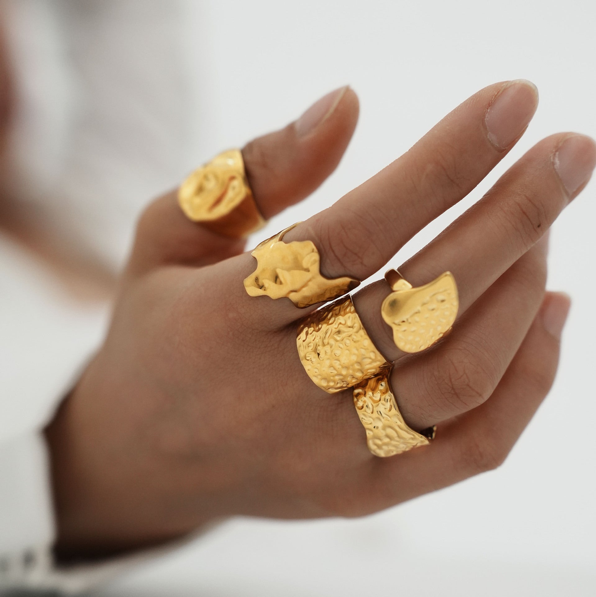 Beautiful Gold Ring with Unique Style