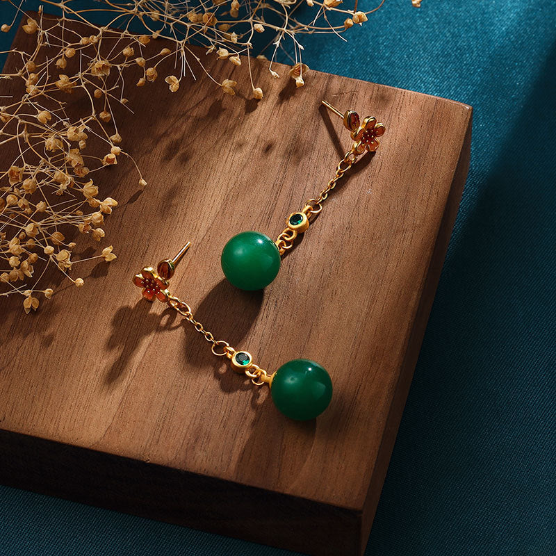 Vintage Handmade Gold Earring