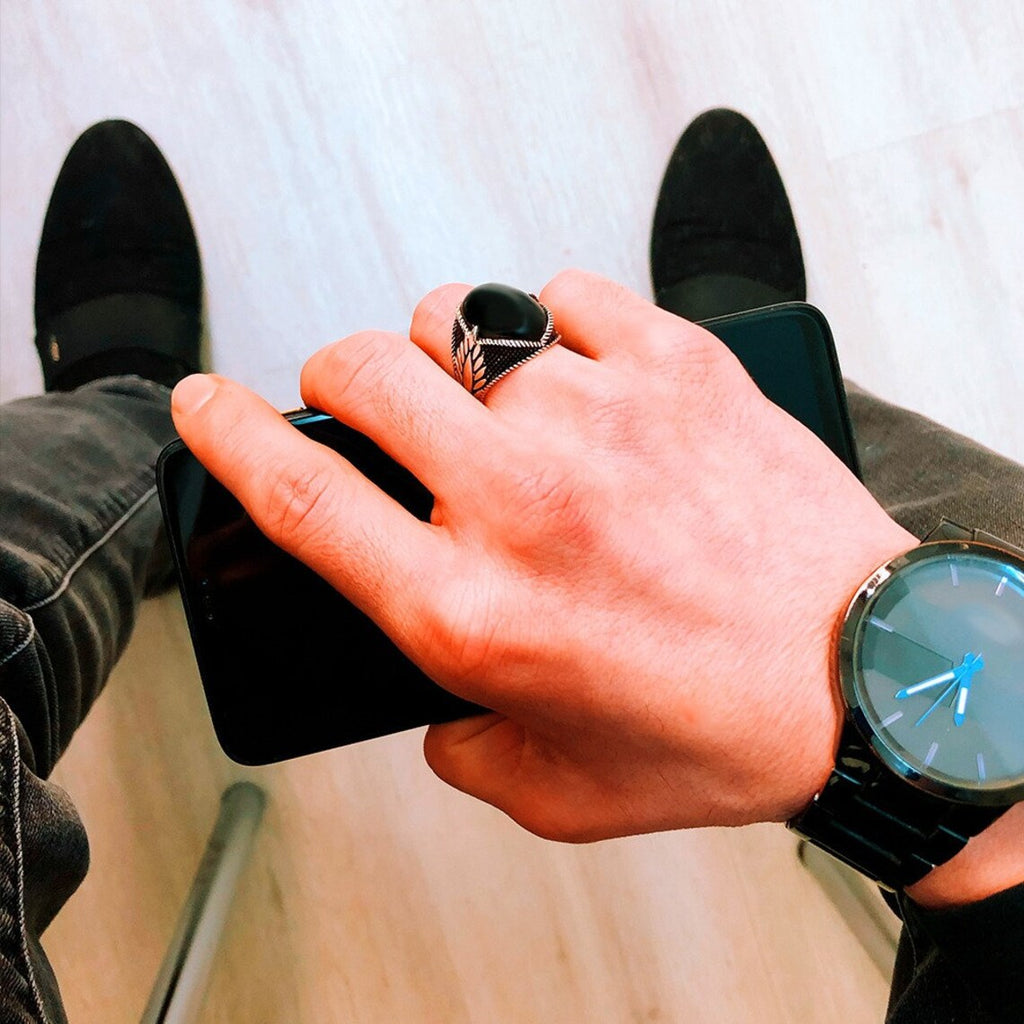 Beautiful Silver Ring with Unique Style