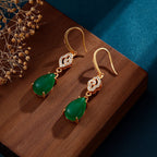 Vintage Handmade Gold Earring