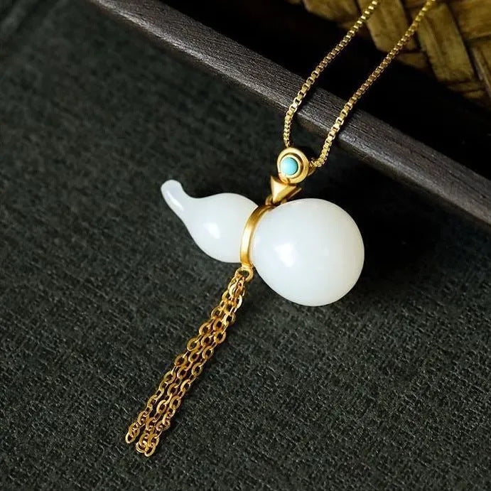 Vintage Handmade Gold Necklace