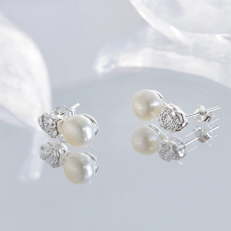 Vintage Handmade Pearl Earring