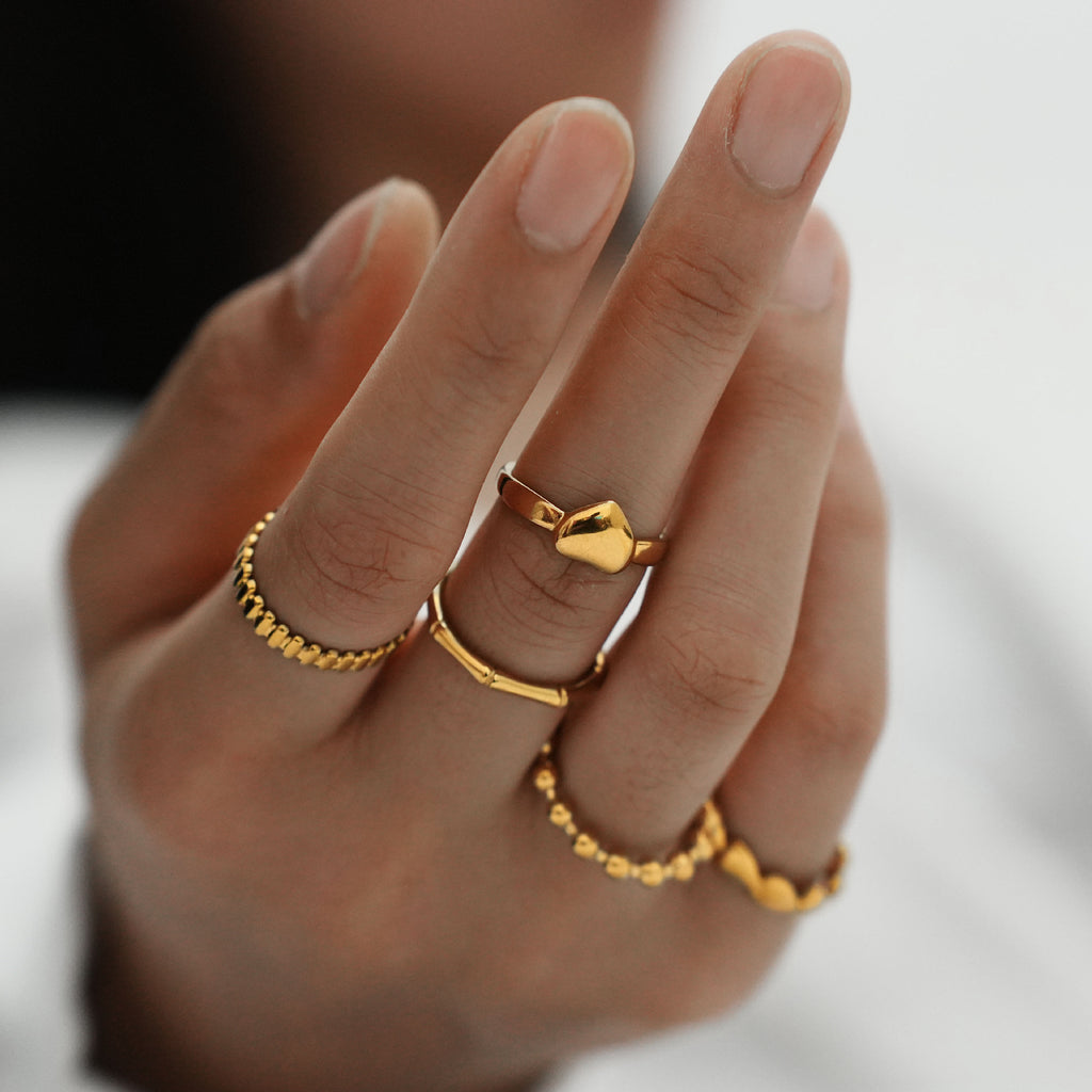 Beautiful Gold Ring with Unique Style