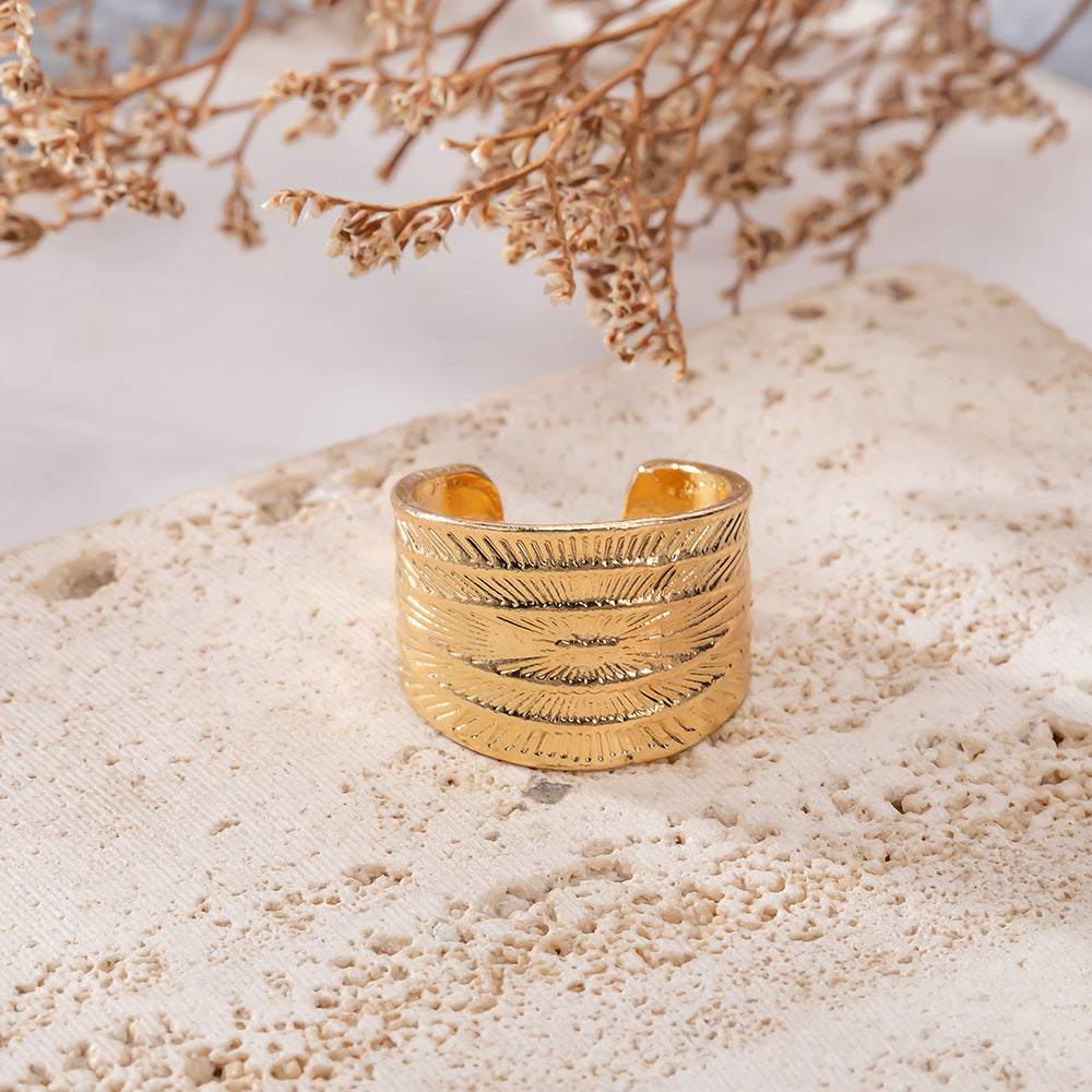 Vintage Handmade Gold Bracelet