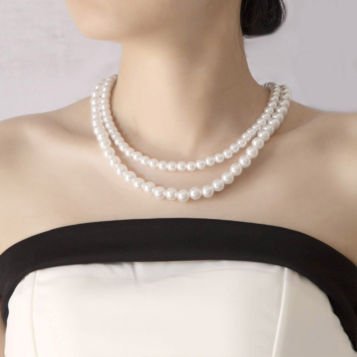 Vintage Handmade Pearl Necklace
