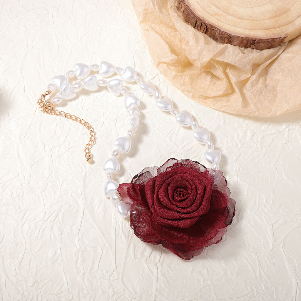 Vintage Handmade Pearl Necklace