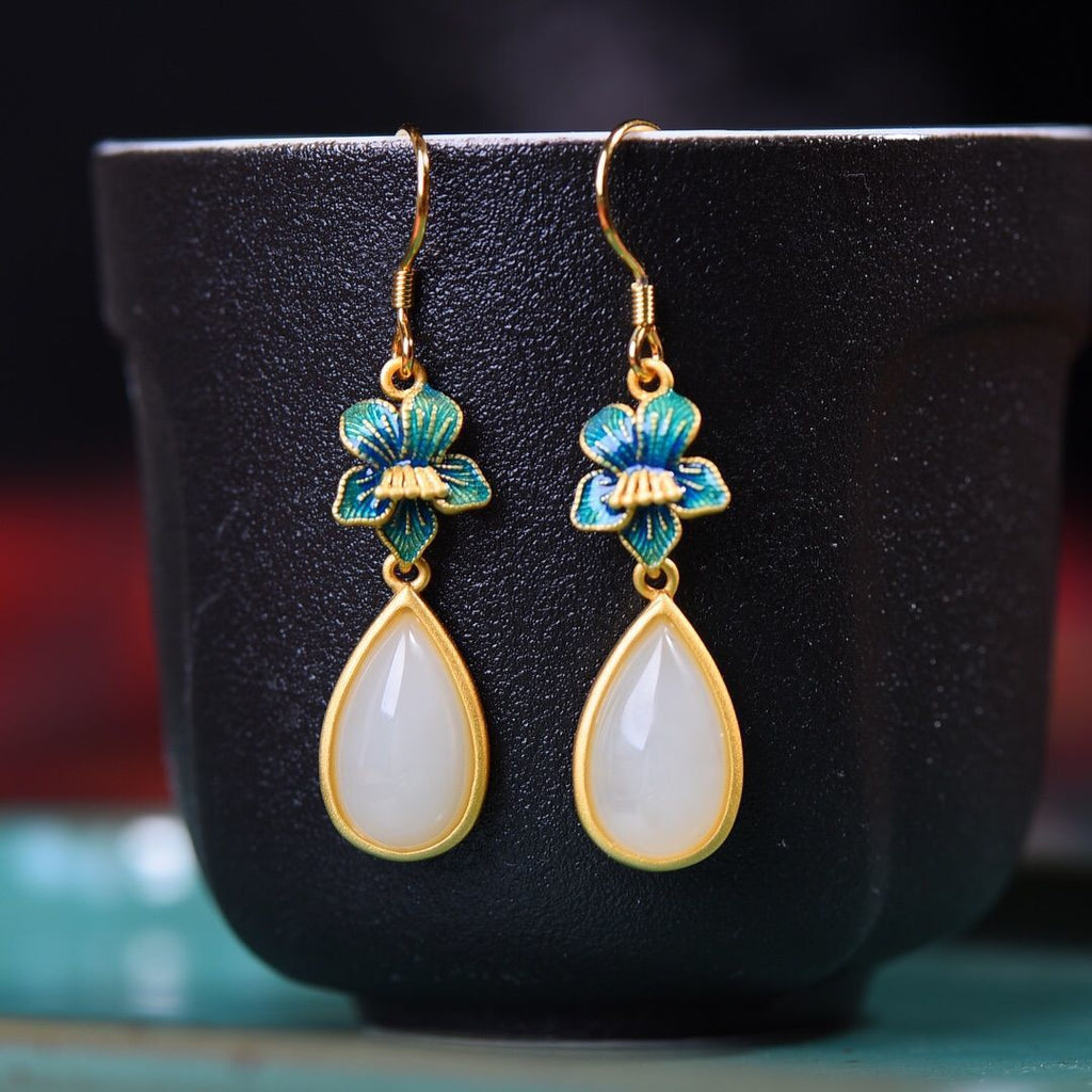 Vintage Handmade Silver Earring