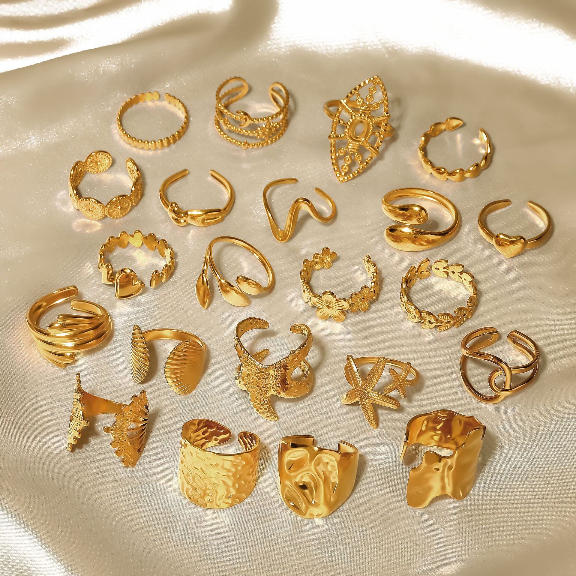 Beautiful Gold Ring with Unique Style