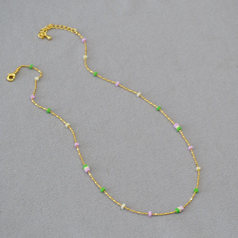 Beautiful Gold Necklace with Unique Style