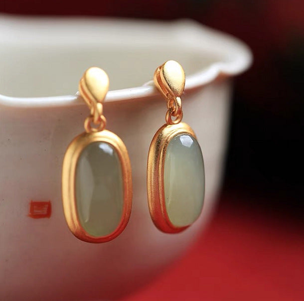 Vintage Handmade Silver Earring