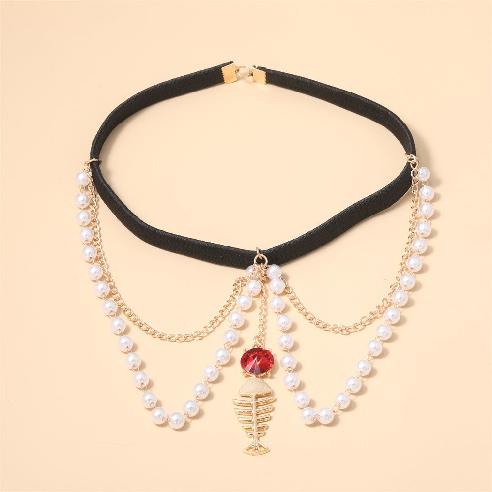 Vintage Handmade Pearl Pendant