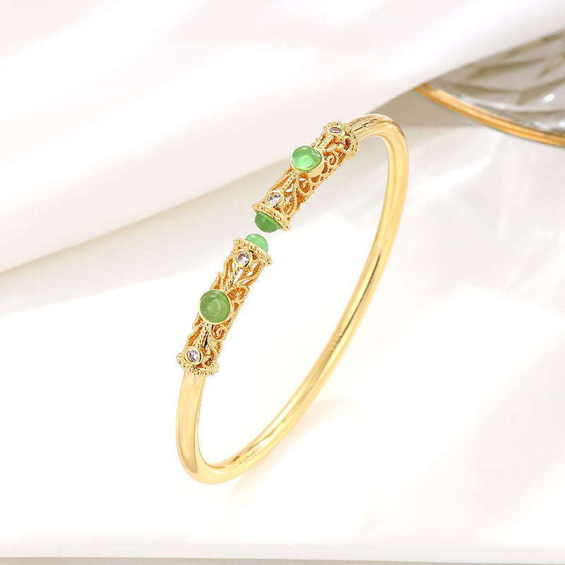 Vintage Handmade Gold Bracelet