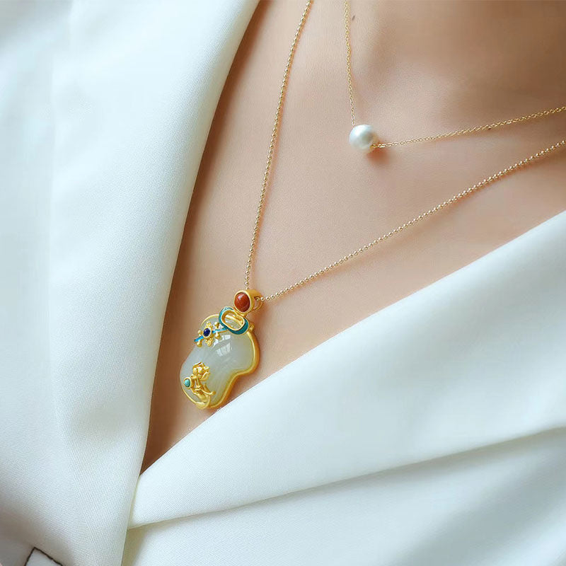 Vintage Handmade Silver Necklace