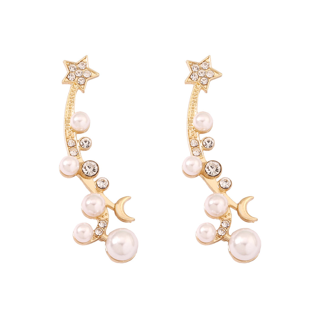 Beautiful Pearl Earring with Unique Style