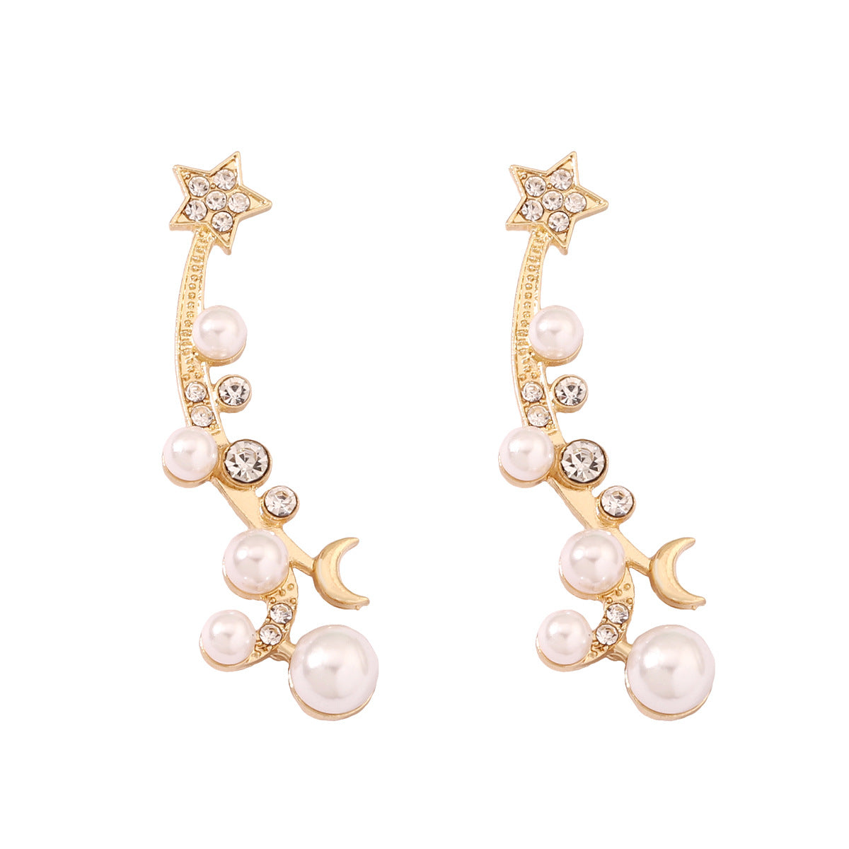 Beautiful Pearl Earring with Unique Style