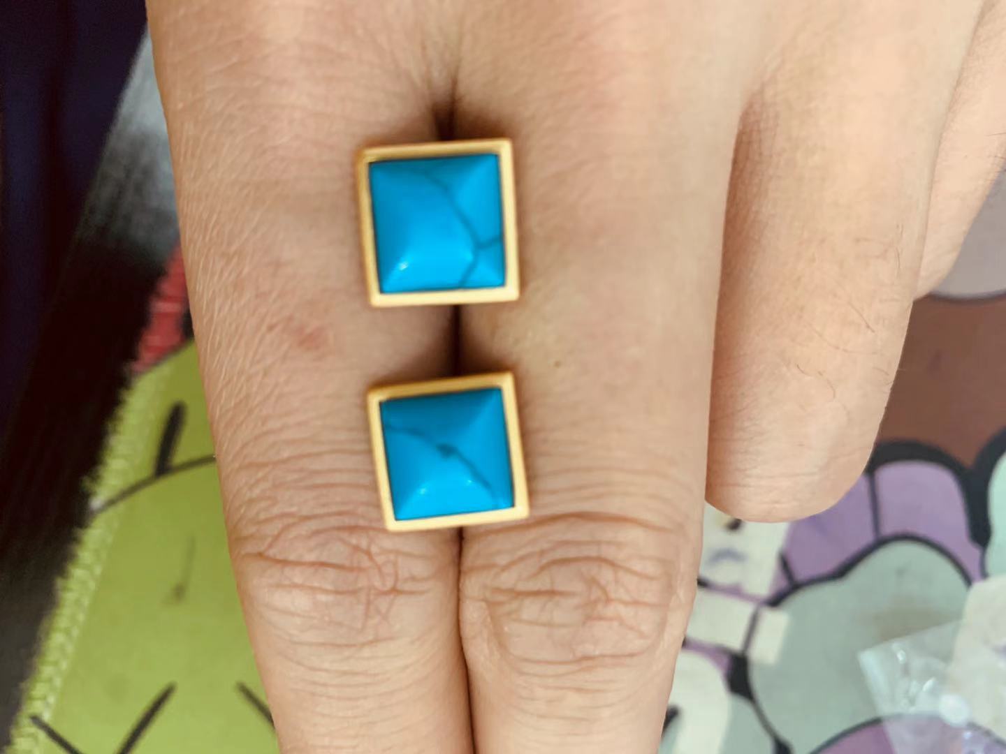 Vintage Handmade Silver Earring