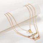 Beautiful Gold Necklace with Unique Style