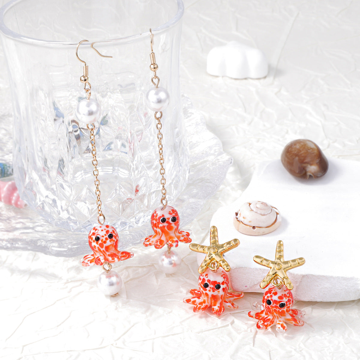 Beautiful Pearl Earring with Unique Style