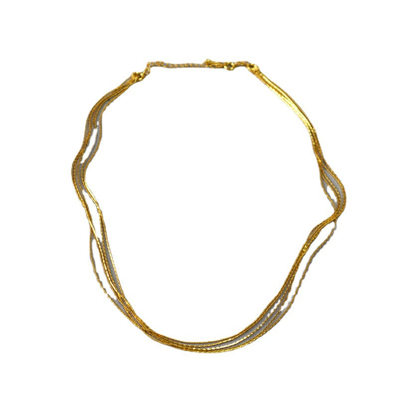 Beautiful Gold Necklace with Unique Style