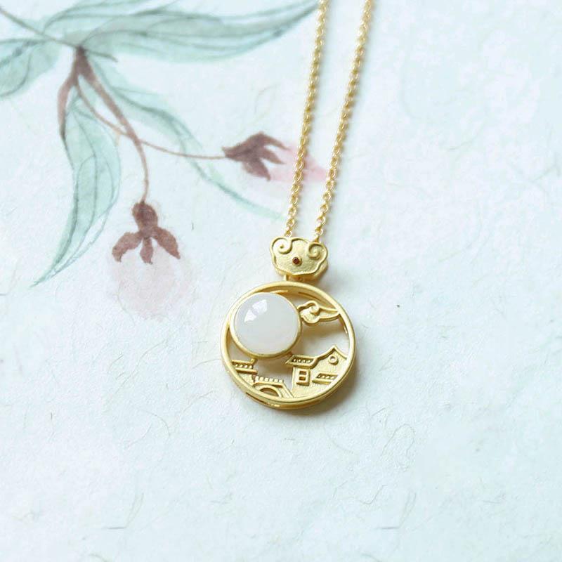 Vintage Handmade Silver Necklace