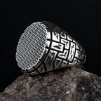 Delicate Artisan Silver Ring