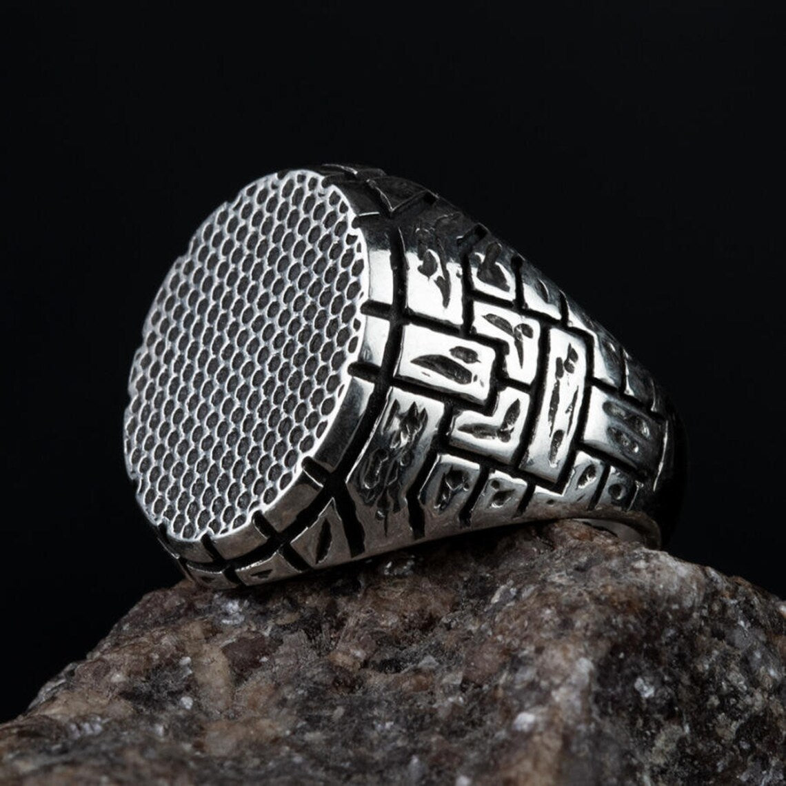 Delicate Artisan Silver Ring