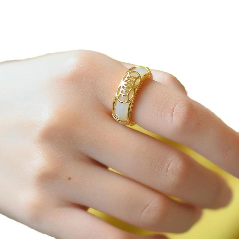 Beautiful Gold Ring with Unique Style