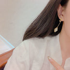 Vintage Handmade Gold Earring