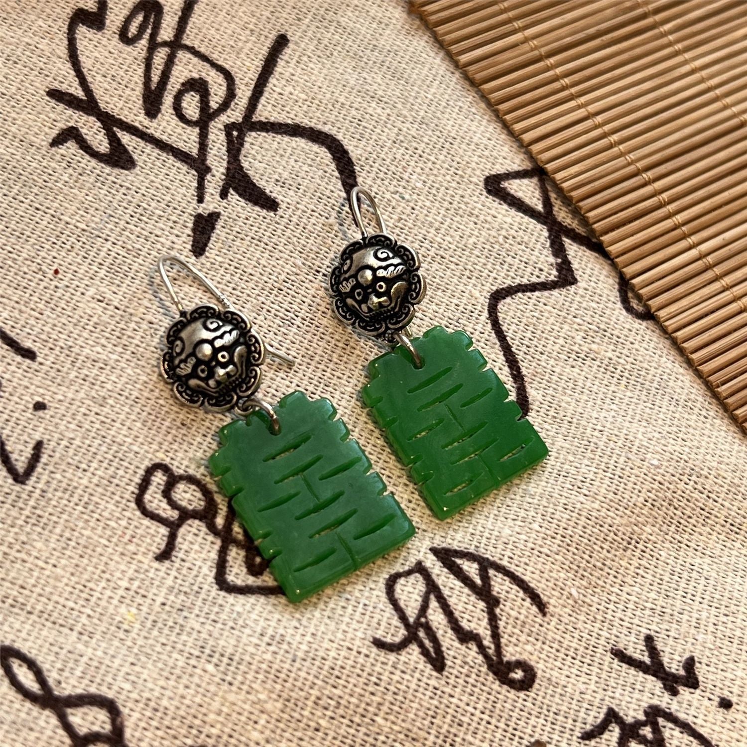 Vintage Handmade Gold Earring