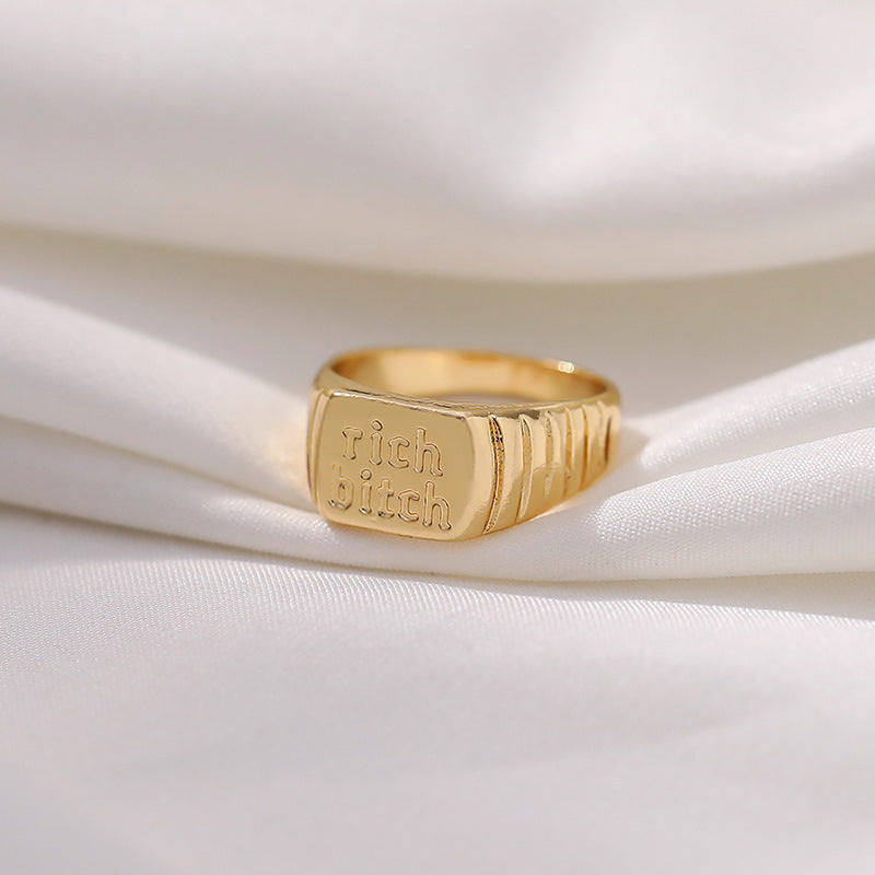 Vintage Handmade Gold Ring